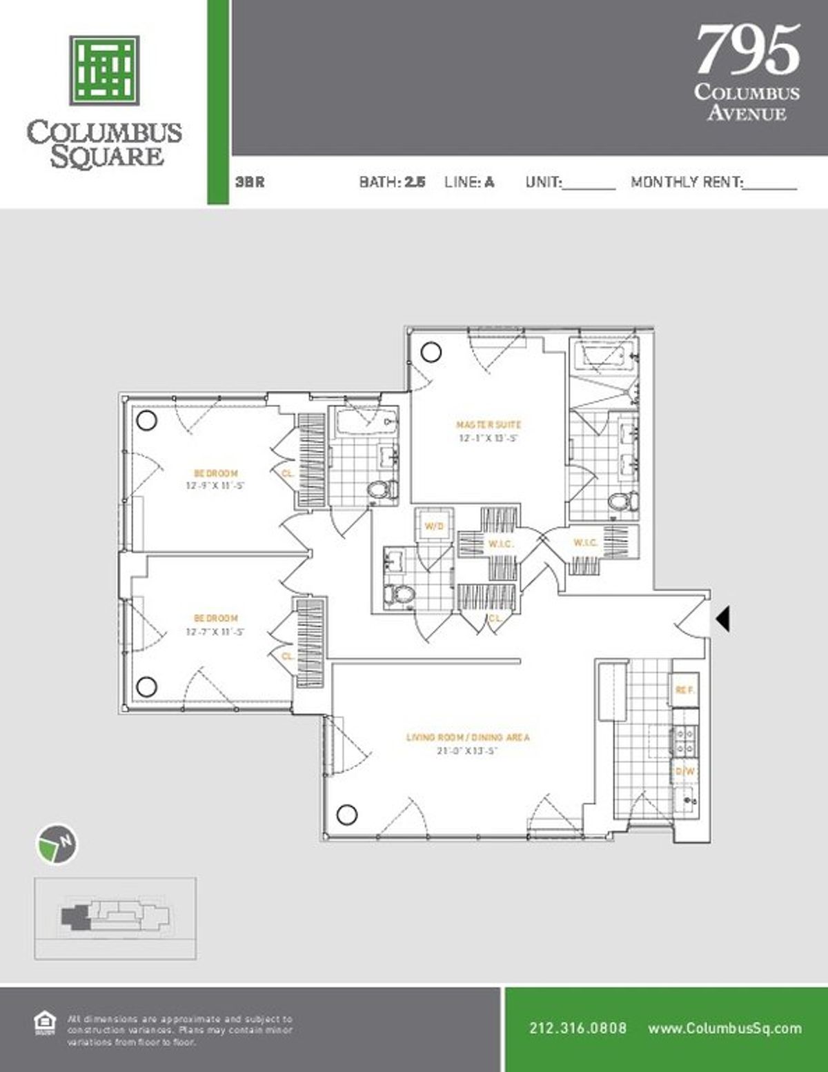 Photo for Columbus Square - 795 Columbus Avenue Condominium in Upper West Side, Manhattan