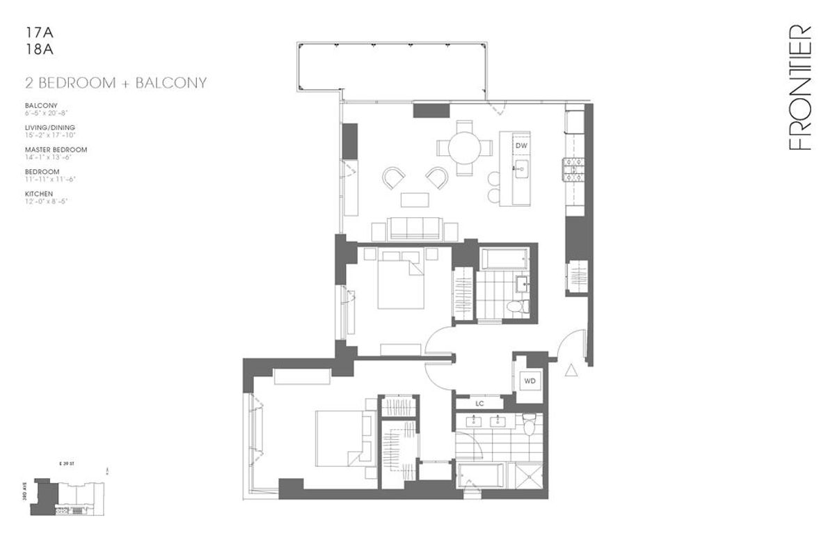 Photo for  Frontier  - 200 East 39th Street Rental Building in Murray Hill, Manhattan