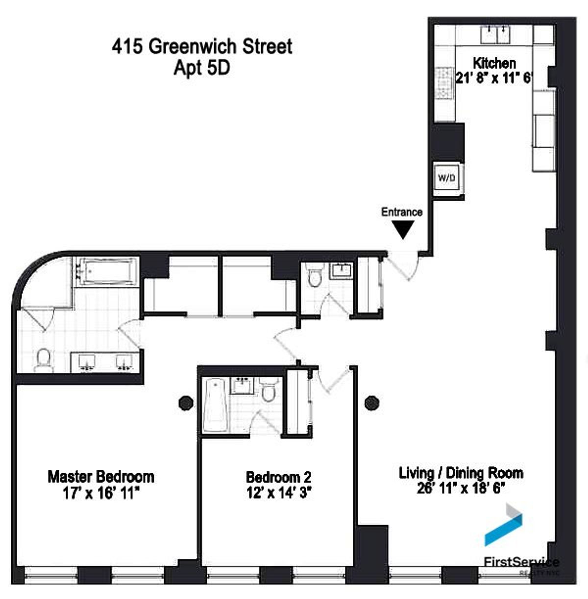 Photo for TriBeCa Summit - 415 Greenwich Street Condominium in Tribeca, Manhattan