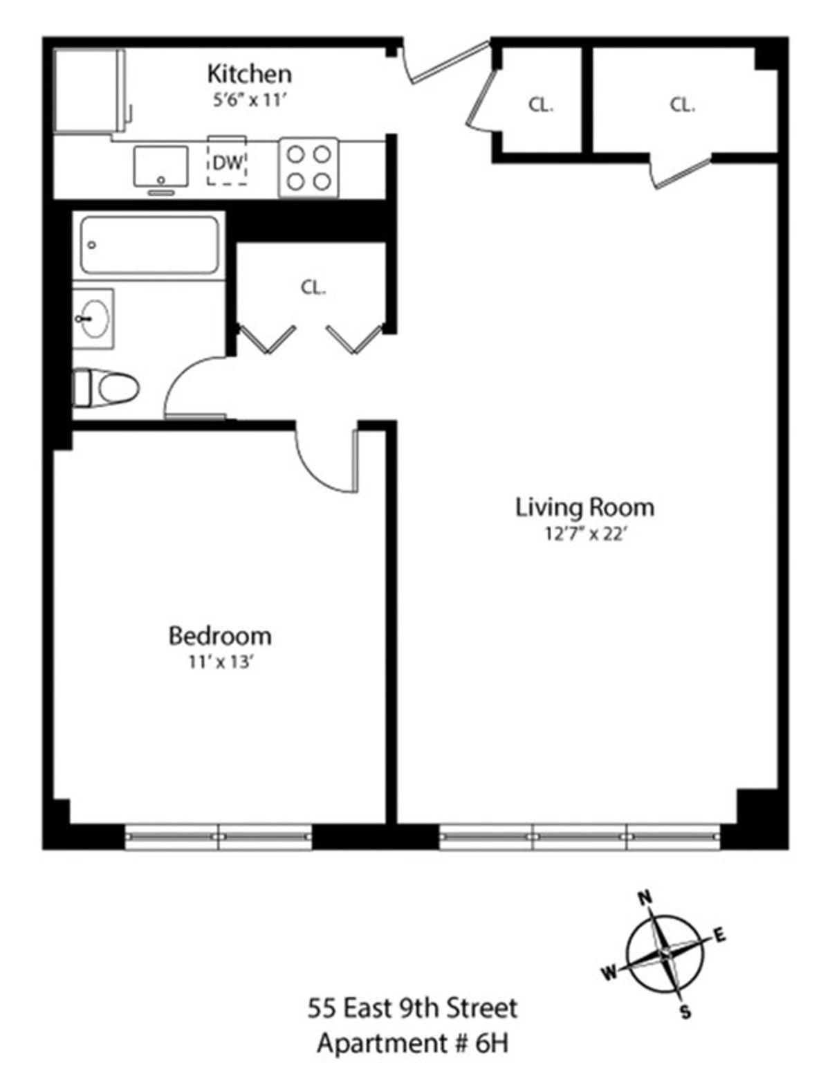 Photo for  55 East 9th Street  - 47 EAST 9 STREET Cooperative in Greenwich Village, Manhattan