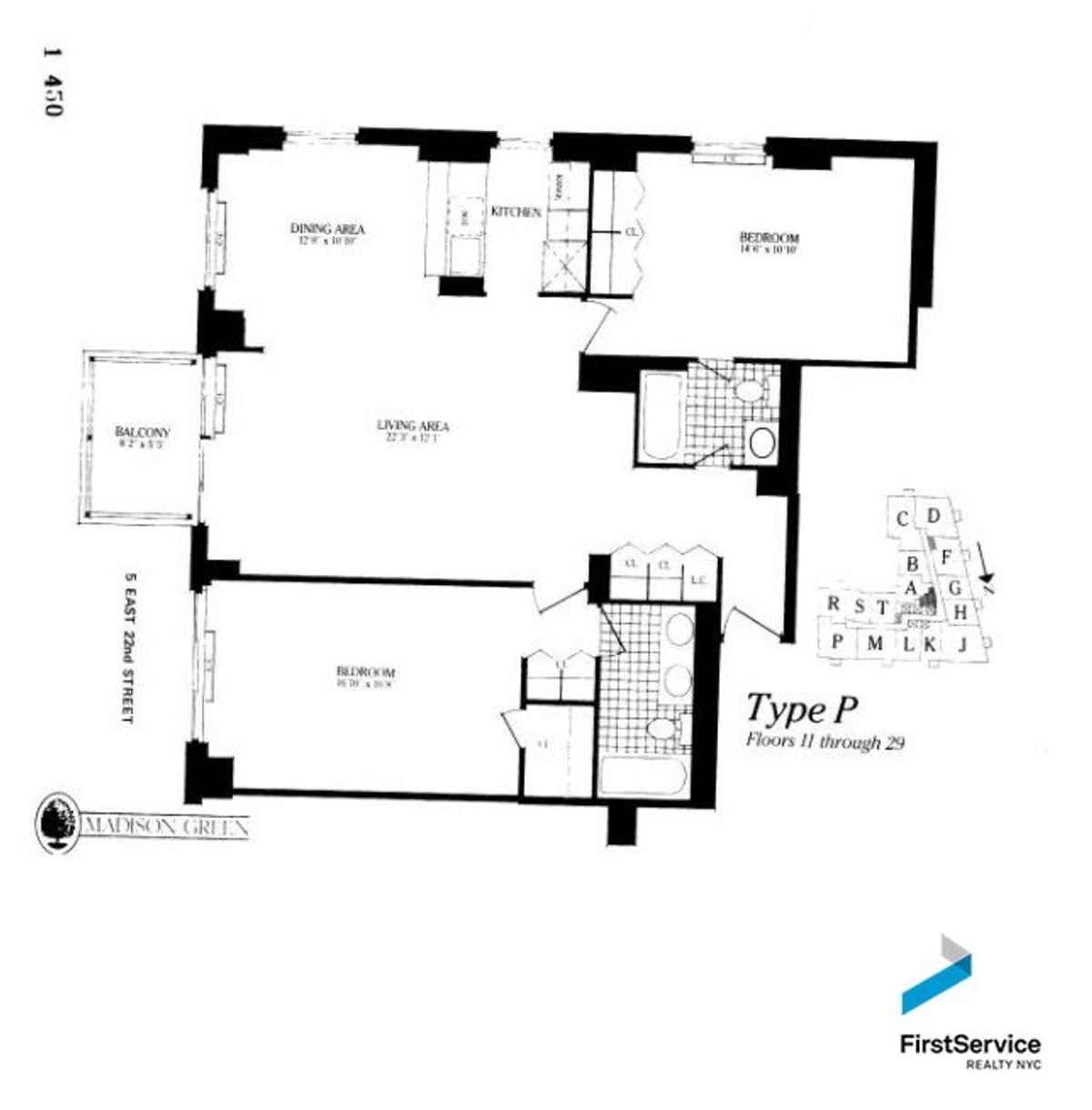 Photo for  Madison Green  - 5 East 22nd Street Condominium in Flatiron, Manhattan