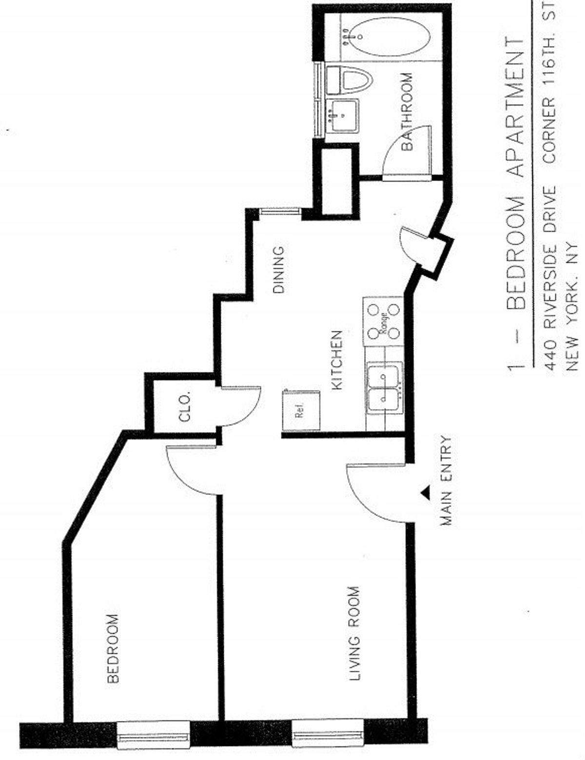 Photo for  The Paterno  - 440 RIVERSIDE DRIVE Cooperative in Morningside Heights, Manhattan