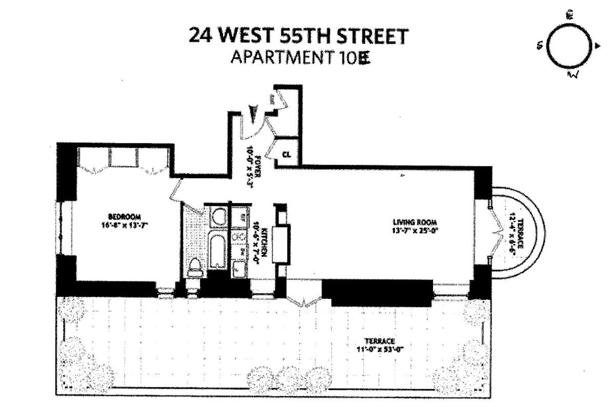 Photo for  Rockefeller Apartments  - 17 WEST 54 STREET Cooperative in Midtown, Manhattan
