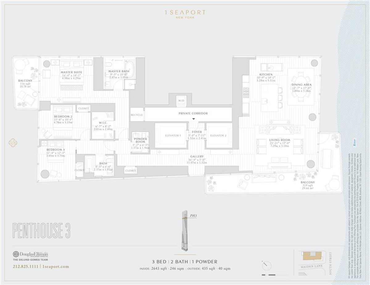Photo for Seaport Residences - 161 MAIDEN LANE Condominium in , Manhattan