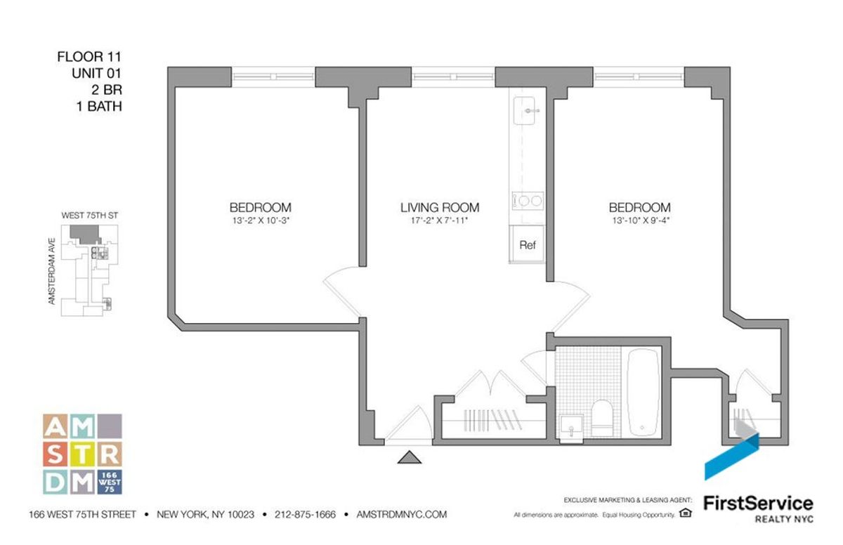 Photo for  The AMSTRDM  - 166 WEST 75 STREET Rental Building in Upper West Side, Manhattan